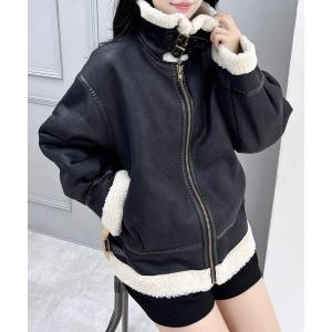 ブルゾン アウター ボアムートンB-3 レディース