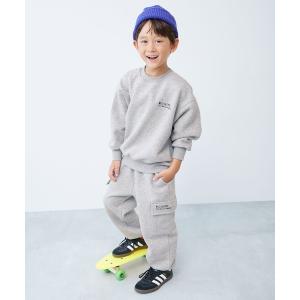 セットアップ ストリート風 カーゴデザイン 裏起毛 セットアップ キッズ 子供服 男の子 女の子｜ZOZOTOWN Yahoo!店