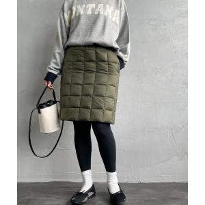 タイオン ミリタリー ジップガゼット ダウンスカート TAION 2025秋冬