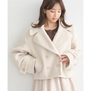 ブルゾン アウター 「WEB限定」シャギーショートコート レディース