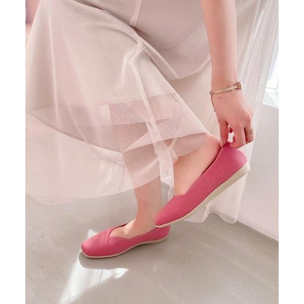 「ORiental TRaffic」 フラットパンプス 34 ピンク レディース