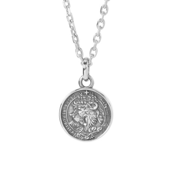 「LION HEART」 ネックレス 50cm シルバー メンズ