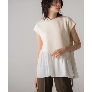 「socolla」 ノースリーブトップス M ベージュ レディース