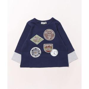 tシャツ 車プリント長袖Ｔシャツ キッズ 子供服 男の子