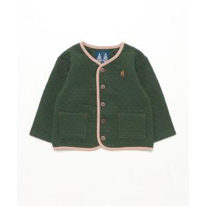 コート アウター ニットキルトジャケット キッズ 子供服 男の子 女の子