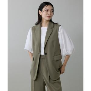 ジャケット テーラードジャケット テーラードジレ「セットアップ対応」 レディース