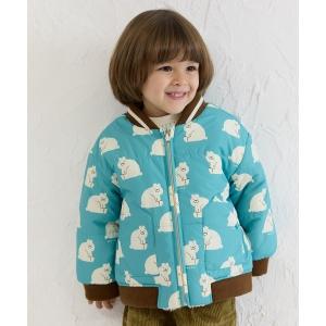 ブルゾン アウター リバーシブルビッグベアパデットブルゾン キッズ 子供服 男の子 女の子