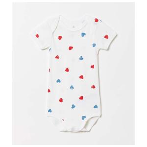 ベビー服 ロンパース Ｗ＆Ｓプリント半袖ボディ２枚組の買取情報