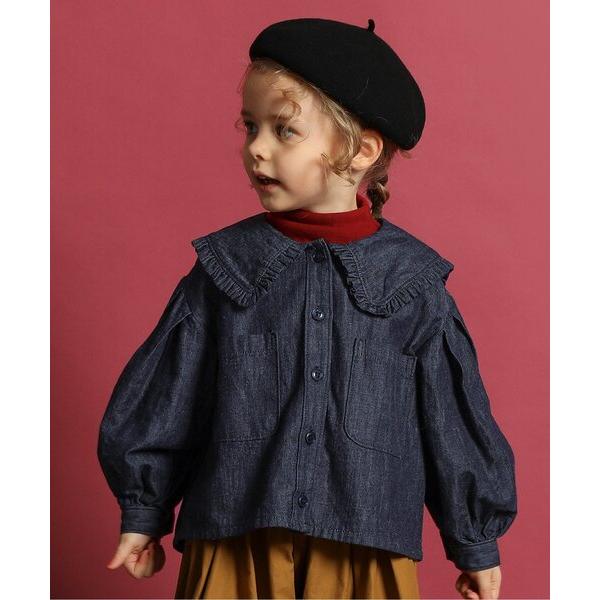 ブラウス シャツ ノエリアアウタートップ長袖ブラウス_80_110「キッズ」 キッズ 子供服 男の子...
