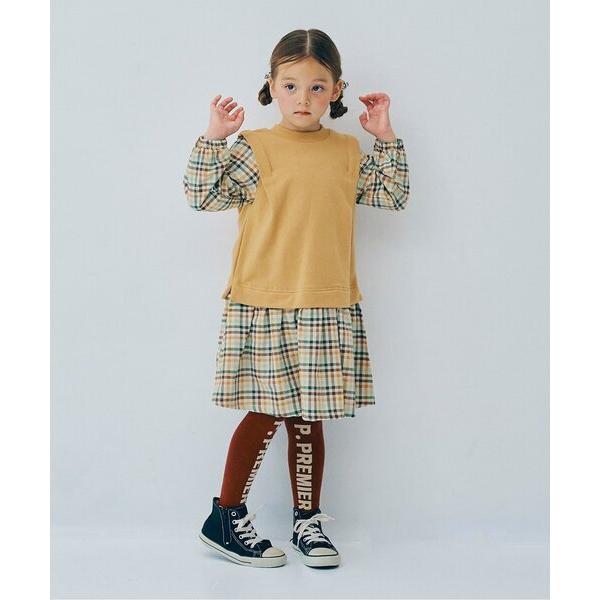 ワンピース 「リンク/ジュニア対応」ベストとくっつきワンピース キッズ 子供服 女の子