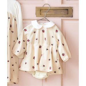 ベビー服 ロンパース 「リンク」刺繍ティアードボディオール｜ZOZOTOWN Yahoo!店