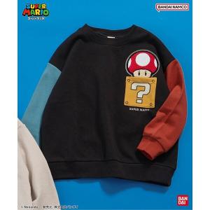 トレーナー  スーパーマリオ　ポケットトレーナー キッズ 子供服 男の子 女の子