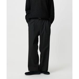 UNITED ARROWS パンツ オーガニックコットン バックサテン