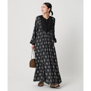 ワンピース 「別注」「ne Quittez pas」プリントヨークドレス｜ZOZOTOWN Yahoo!店