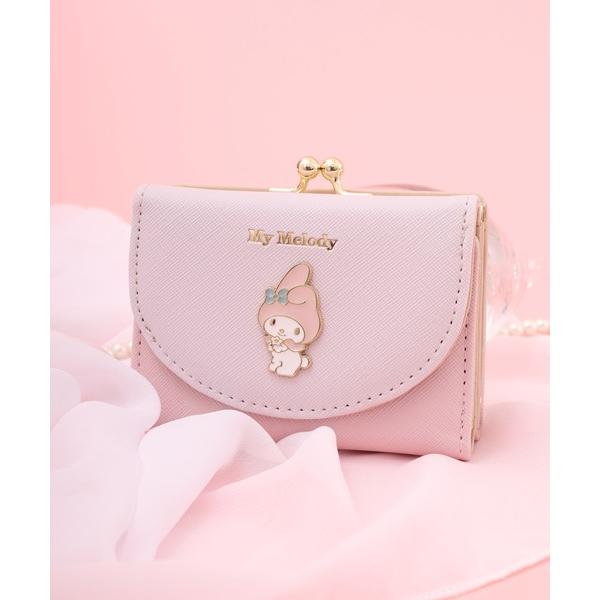 財布 サンリオ　バイカラーミニ口金財布 レディース