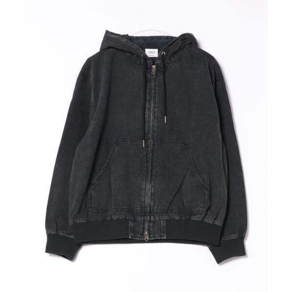 ブルゾン アウター ダックデニムジップパーカー メンズ レディース