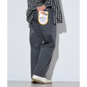 チノパン 「Dickies」TCツイル/デニム ワイドストレート メンズ レディース