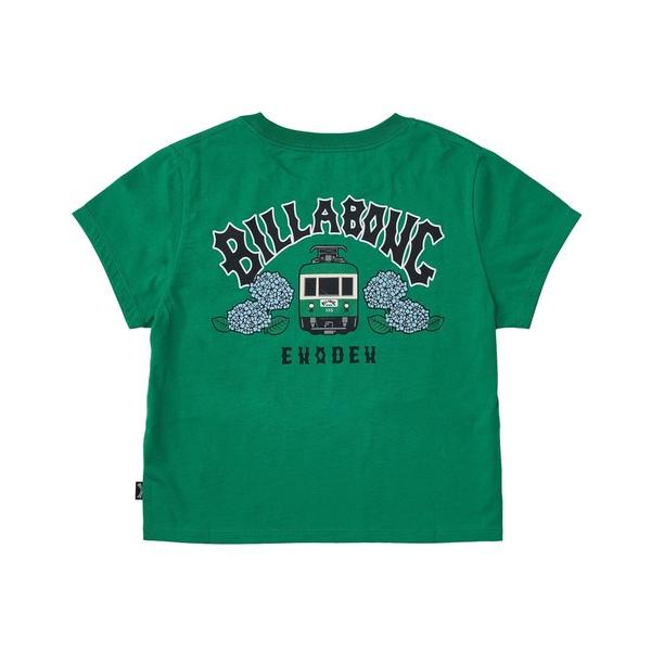 tシャツ BILLABONG レディース 「江ノ電×BILLABONG」ENODEN BABY FI...