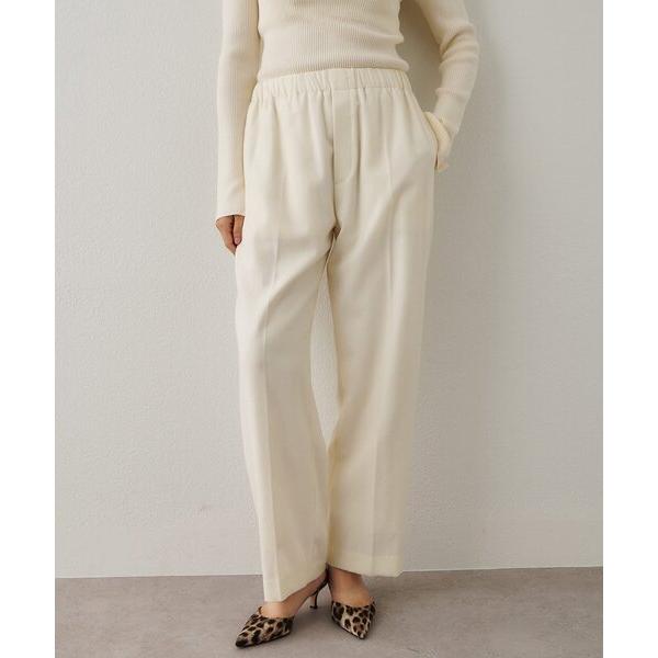 パンツ サキソニーウールパンツ レディース