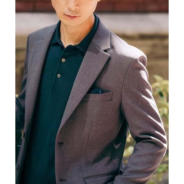 ジャケット テーラードジャケット ドライダブルクロス 2Bジャケット「セットアップ着用可能」 メンズ...