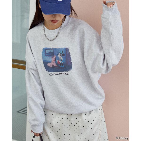 トレーナー スウェット PUBLUX/パブリュクス Minnie Mouse/ミニーマウス フォトプ...