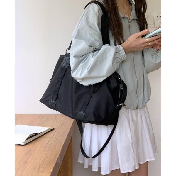 トートバッグ 大容量トートバッグA4通勤通学斜め掛け鞄 レディース