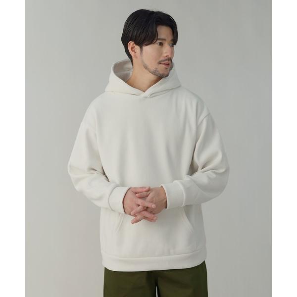 パーカー Buyer&apos;s Select / ケーブルジャガード裏シャギープルオーバーパーカー メンズ