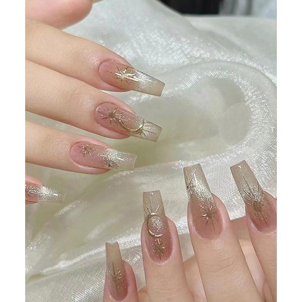 ネイルチップ ネイルシール 簡単にネイルチップ ハンドネイルチップ ストーンネイル