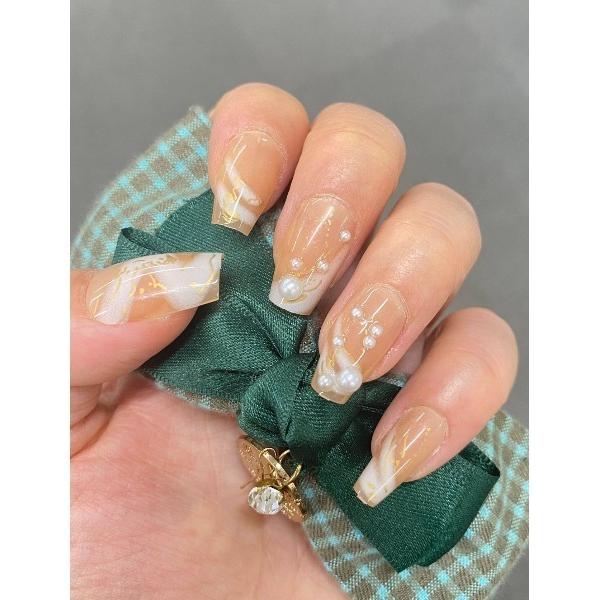 ネイルチップ ネイルシール 簡単にネイルチップ ハンドネイルチップ 柄ネイル