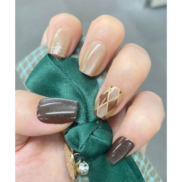 ネイルチップ ネイルシール 簡単にネイルチップ ハンドネイルチップ ぷっくりハートデザイン