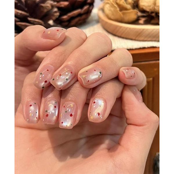 ネイルチップ ネイルシール 簡単にネイルチップ ハンドネイルチップ マグネットグレデーション