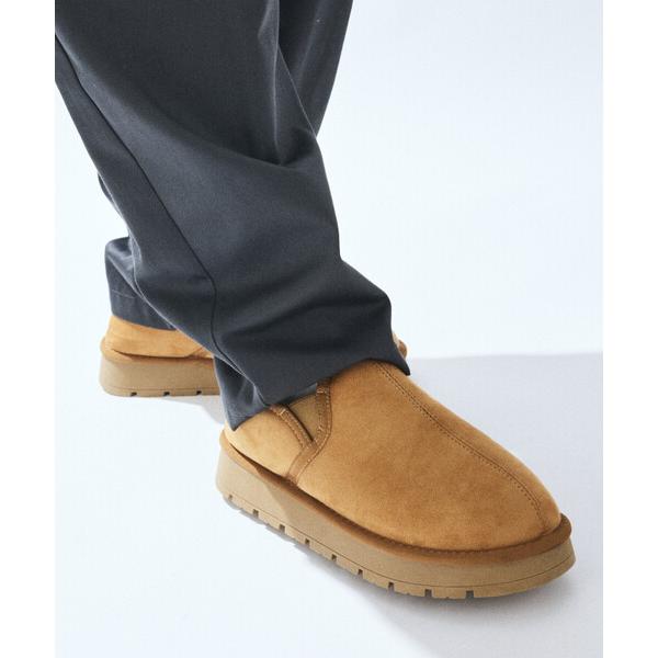 スニーカー 限定展開 フェイクムートン ハイソール スリッポン メンズ