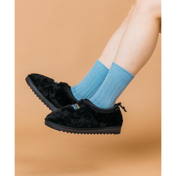 スニーカー 限定展開 マイクロフリース ボアモック スリッポン メンズ レディース