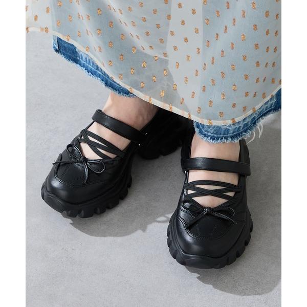 パンプス 2025秋冬新作「 メリージェーンスニーカー 」 ボリュームソール メリージェーン/563...