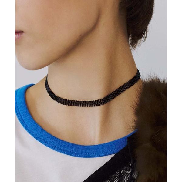 チョーカー ドット クラスター ライン チョーカー レディース