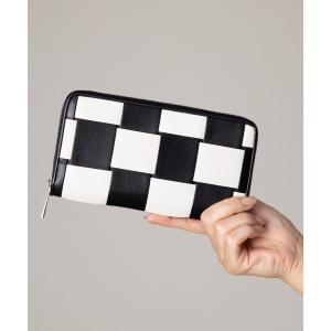 「GUIONNET」 財布 FREE ブラック×ホワイト レディース