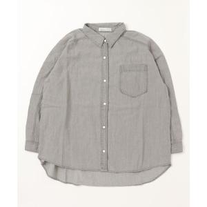 「INED CLARO」 長袖シャツ フリー グレー レディース