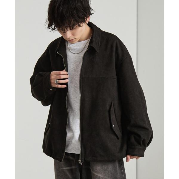 ブルゾン アウター ブラッシュド オーバーサイズ ドロストフライトジップブルゾン メンズ レディース