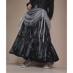 NOTRE emor（ノートルエモア） スカート elan drape skirt : ZOZOTOWN