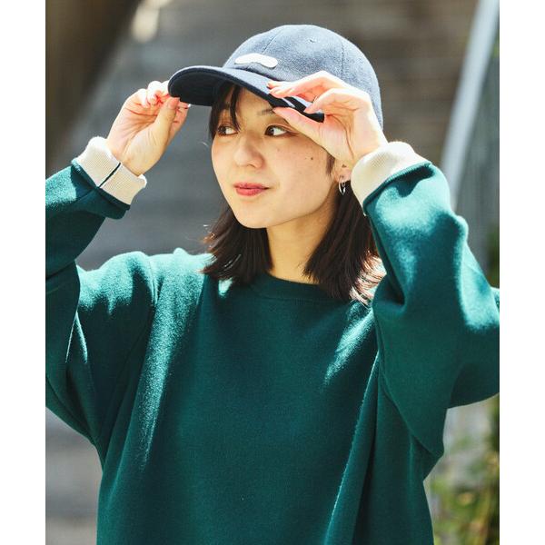 セーター ニット スウェットライク クルーネックニット 裏配色デザイン メンズ