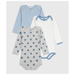 ベビー服 ロンパース 長袖ボディ３枚組の買取情報