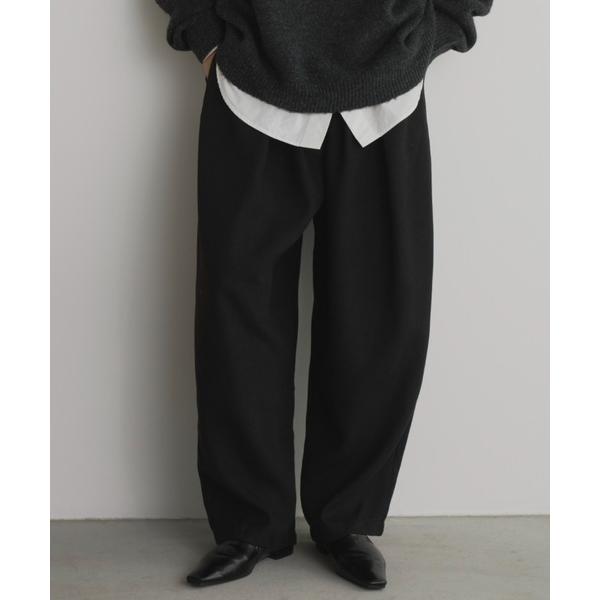 パンツ コクーンシルエットタックパンツ レディース