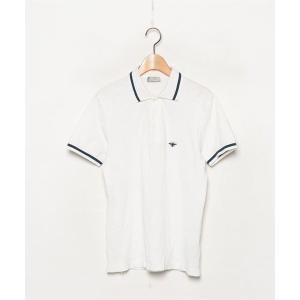 「Dior homme」 半袖ポロシャツ 46 ホワイト メンズ