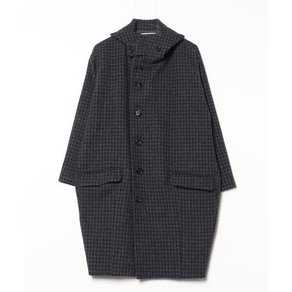 「TROVE」 ステンカラーコート 1 チャコール メンズ