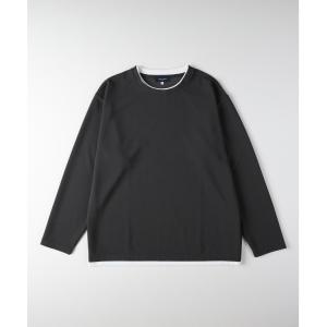 BACK NUMBER tシャツ 「BACK NUMBER」TRPU胸ロゴプリントロング