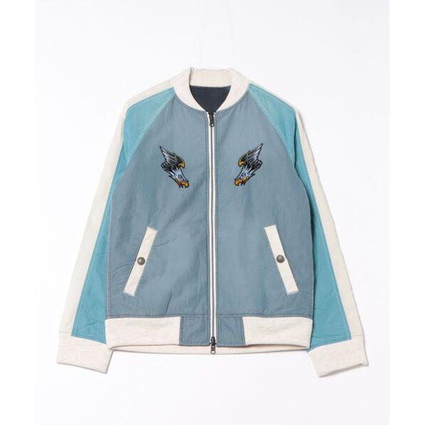 ブルゾン アウター 「Ca」「it」「AYUITE」歯ブラシ刺繍スカジャンRemake メンズ レデ...