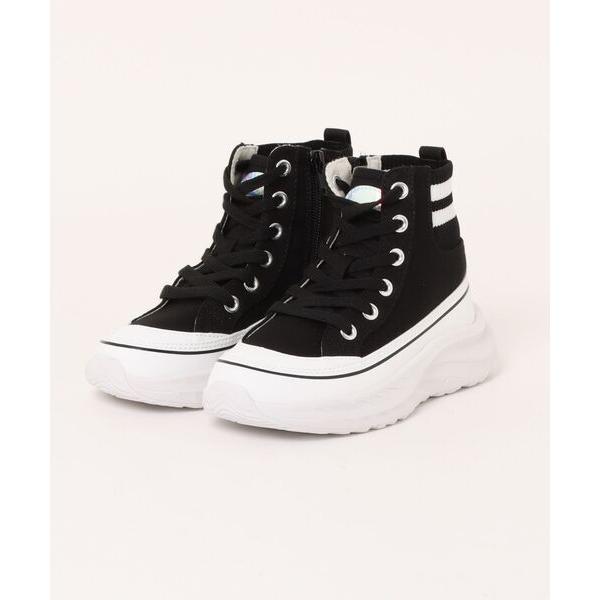 スニーカー NUOVO ヌオーヴォ 19-24 ROSALIA ロザリア N9384J BLACK ...