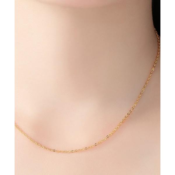 ネックレス FReePLACe/シンプル デザイン ゴールドカラー チェーン ネックレス R0138...