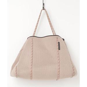 「STATE OF ESCAPE」 トートバッグ - ピンク レディース