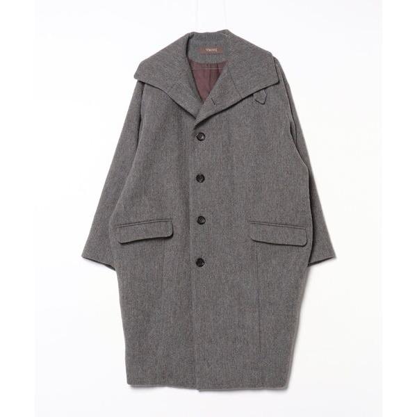 「TROVE」 ステンカラーコート 2 グレー メンズ